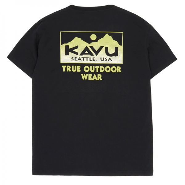 Camiseta Kavu True Gradient Tee Black 252-901