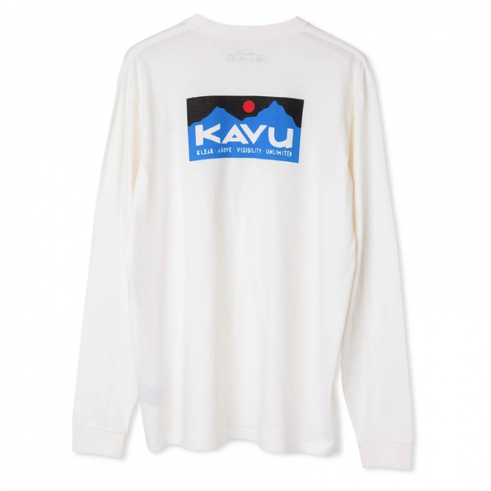 Kavu L/S Etch Art T-Shirt Off White 8070-1589