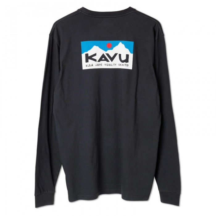 Kavu L/S Etch Art T-shirt Black 8070-20