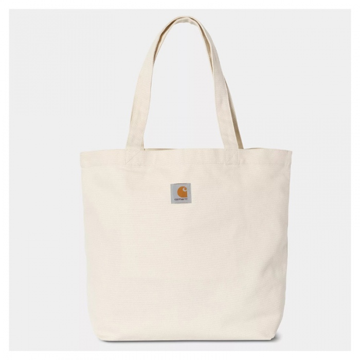 Bolso Carhartt Wip Canvas Graphic Tote Helix print Natural I033975