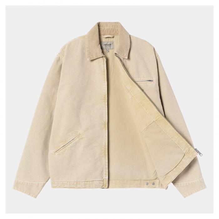 Carhartt Wip OG Detroit Jacket Dusty H Brown/Dusty Brown Chalk Wash I035555