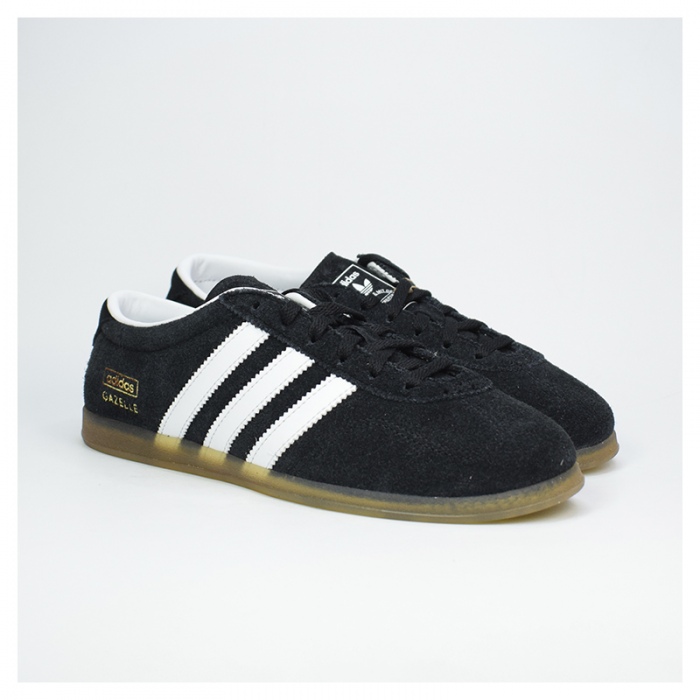 Zapatillas Adidas Gazelle Lo Pro W Black/FtWhite/Gum JR8886