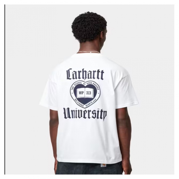 Camiseta Carhartt Wip S/S Schooling T-Shirt White I035453