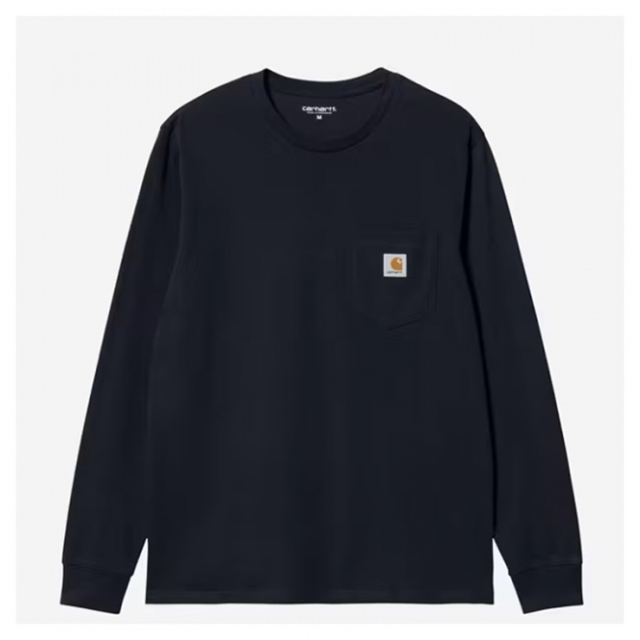 Camiseta manga larga Carhartt Wip L/S Pocket T-Shirt Dark Navy I030437