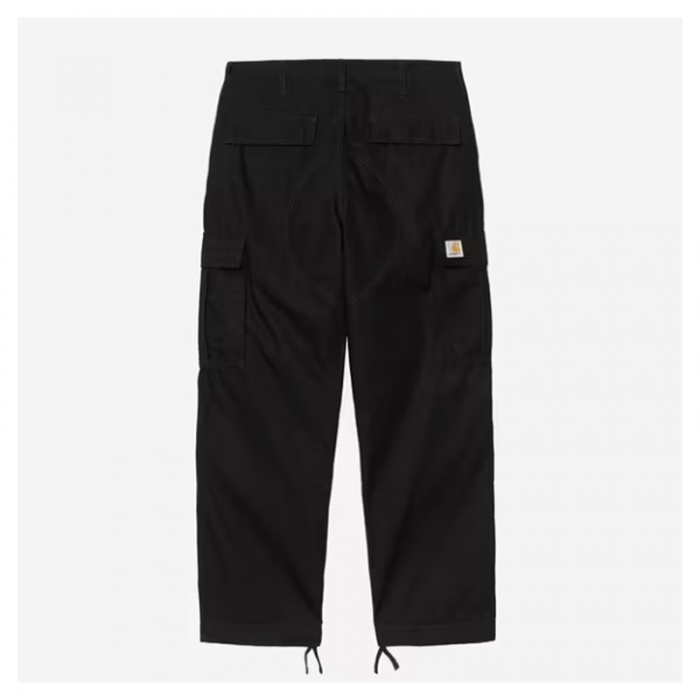 Carhartt Wip Regular Cargo Pant Cotton Ripstop Black rinsed I032467
