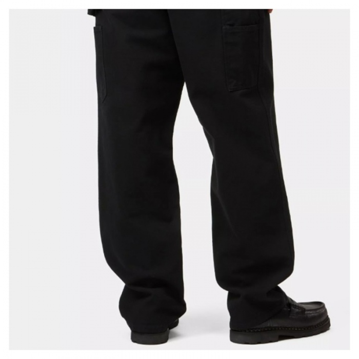 Pantalón Carhartt Wip Single Knee pant Canvas Black rinsed I031497