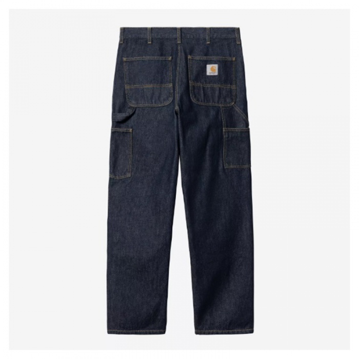 Carhartt Wip Double Knee pant Denim Blue rinsed I032699