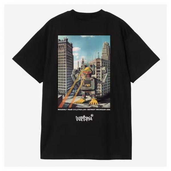 Camiseta Carhartt Wip S/S Wiptopia T-Shirt Black I035492