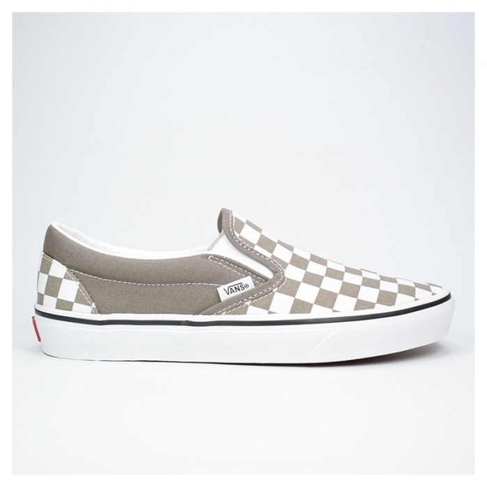 Zapatillas Vans Classic Slip-On Color Theory Checkerboard Marrón Topo VN000BVZ1NU1