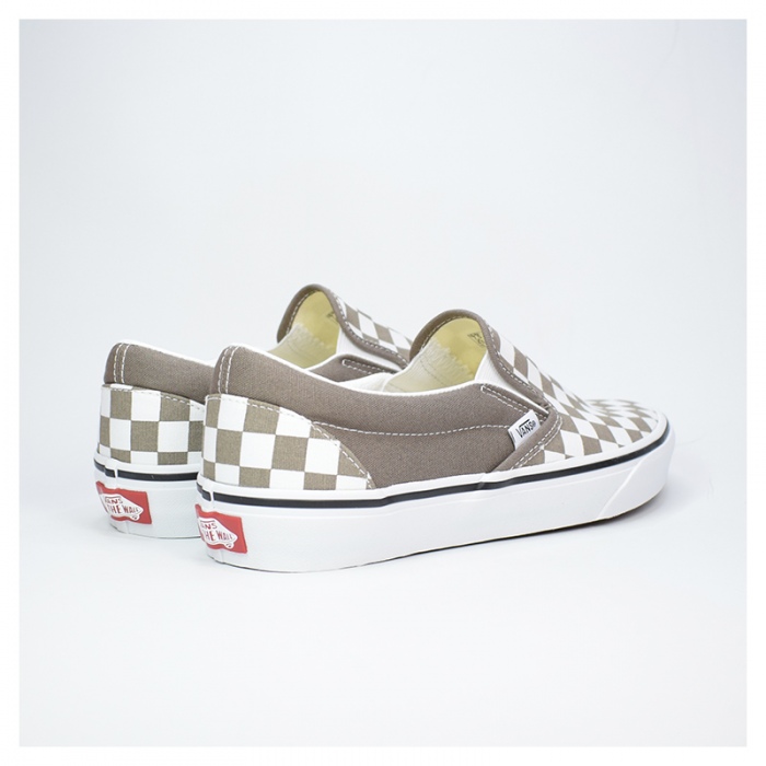 Vans Classic Slip-On Color Theory Checkerboard Topo Brown VN000BVZ1NU1