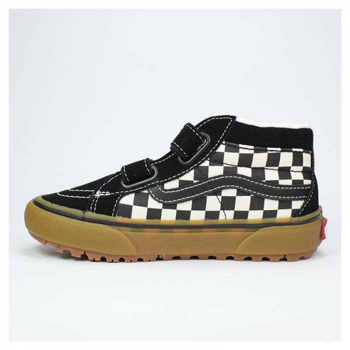 Zapatillas Vans MTE Sk8-Mid Reissue V Checkerboard Black/Marshm VN000D101KP1