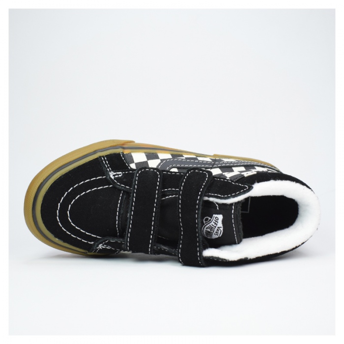 Zapatillas Vans MTE Sk8-Mid Reissue V Checkerboard Black/Marshm VN000D101KP1