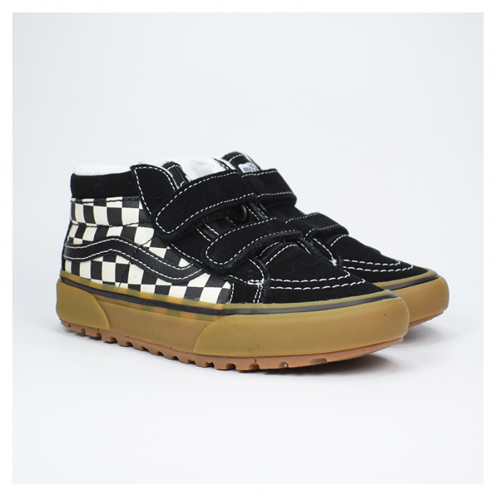 Zapatillas Vans MTE Sk8-Mid Reissue V Checkerboard Black/Marshm VN000D101KP1
