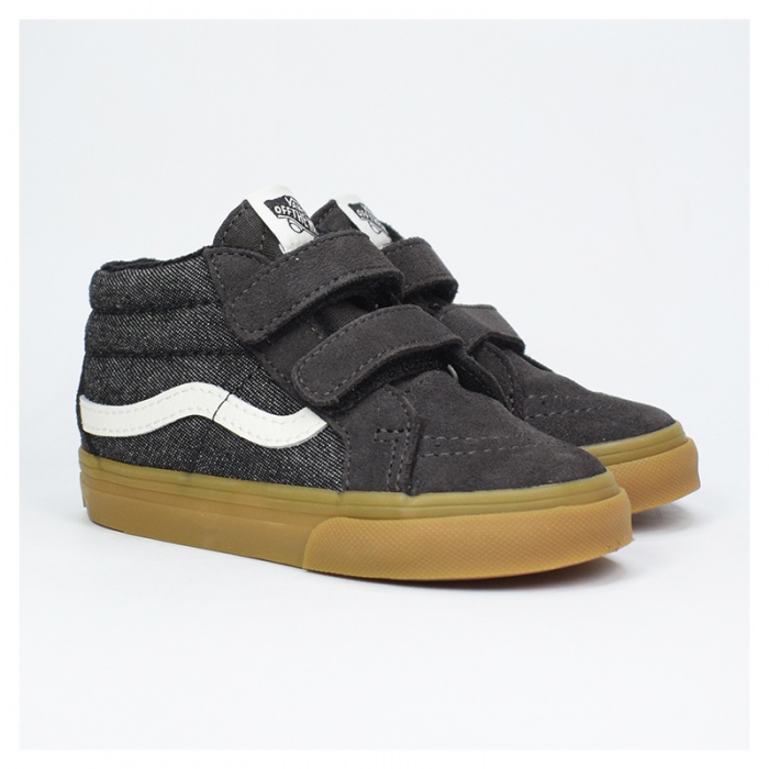 Zapatillas Vans Sk8-Mid Reissue V Denim Black VN000CQ0BLK1