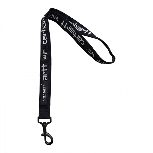 Llavero Carhartt Wip Script Lanyard Black/White I032079