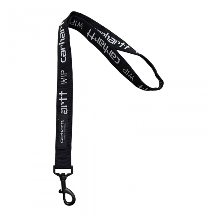 Llavero Carhartt Wip Script Lanyard Black/White I032079