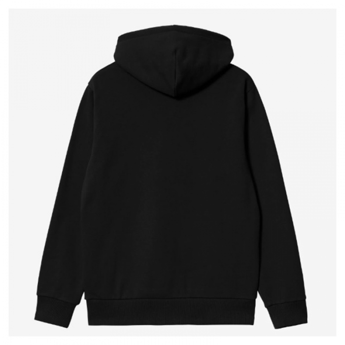 Carhartt Wip Hooded Script Embroidery Sweat Black/White I035392