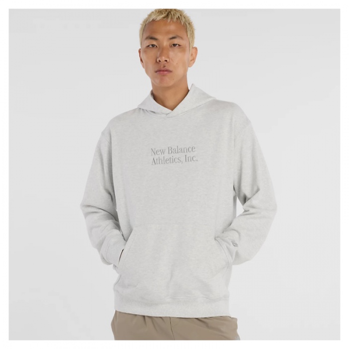 New Balance Athletics Classics Hoodie Ash Heather MT53925AHH