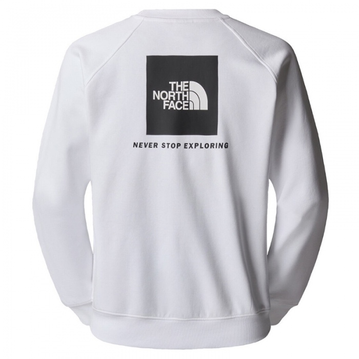 Sudadera The North Face M Raglan box NSE Crew White NF0A89FAFN4