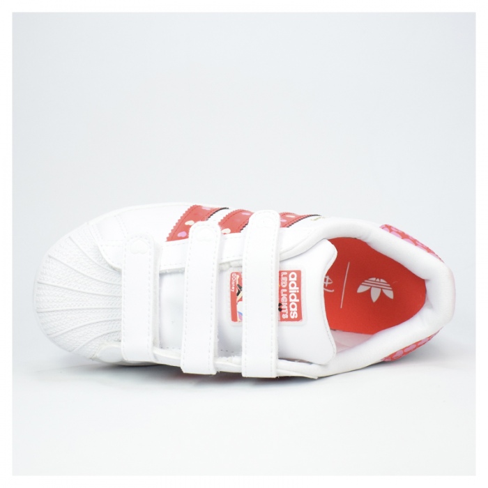 Zapatillas Adidas Disney Superstar LED CF C Black/Red/FTWhite KK1295