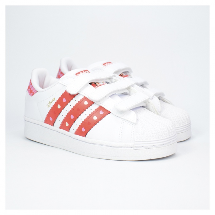 Zapatillas Adidas Disney Superstar LED CF C Black/Red/FTWhite KK1295