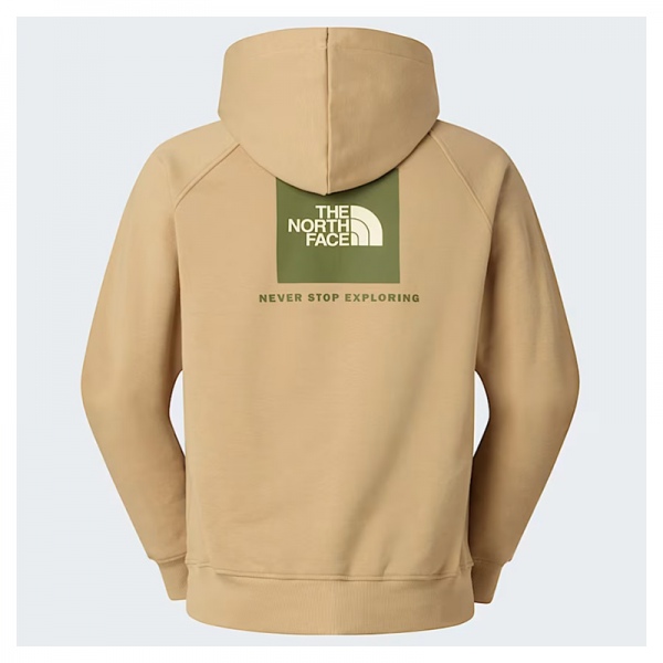 Sudadera The North Face M Raglan box NSE RG Hoodie Khaki Stone NF0A89F9LK5