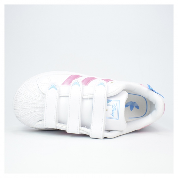 Adidas Superstar II Disney CF C Kids FtWhite/LtPink/Luaq IH1735
