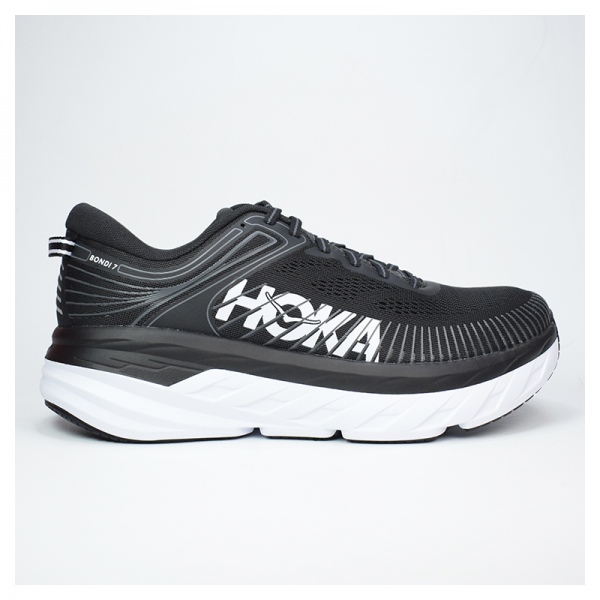 Zapatillas Hoka M Bondi 7 Black / White 1123202/BWHT