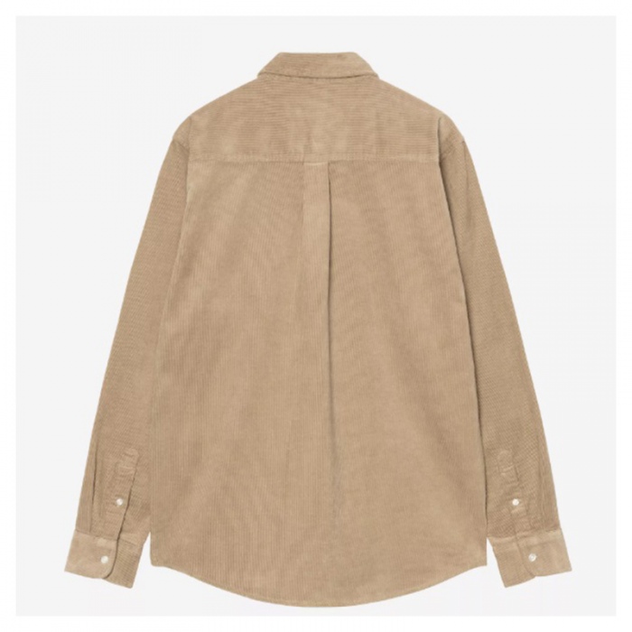 Camisa Carhartt Wip L/S Madison Fine Cord Shirt Iroko/Wax I030580