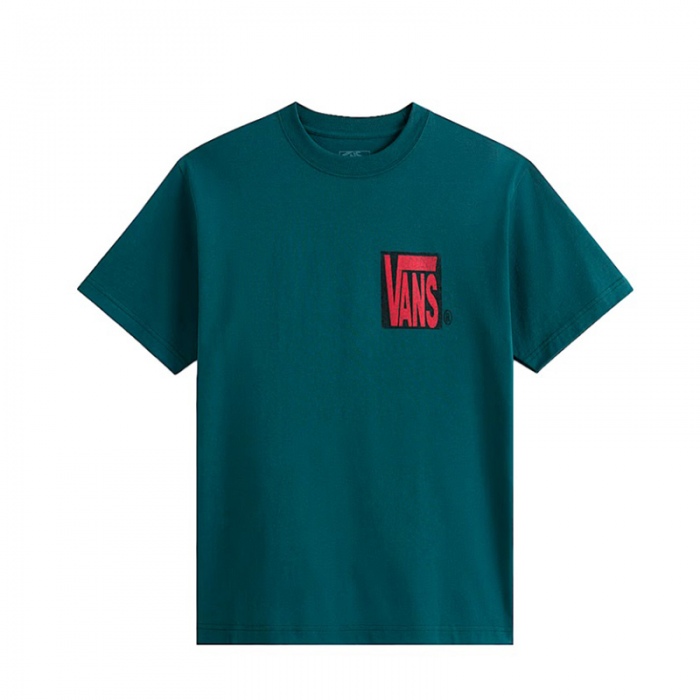 Camiseta Vans Stretch Stack C SS Mystic Moss VN000SWEFRJ1