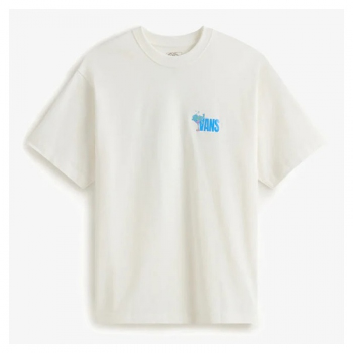 Camiseta Vans Bar Hopper SS Tee Egret VN000TQPC9F1