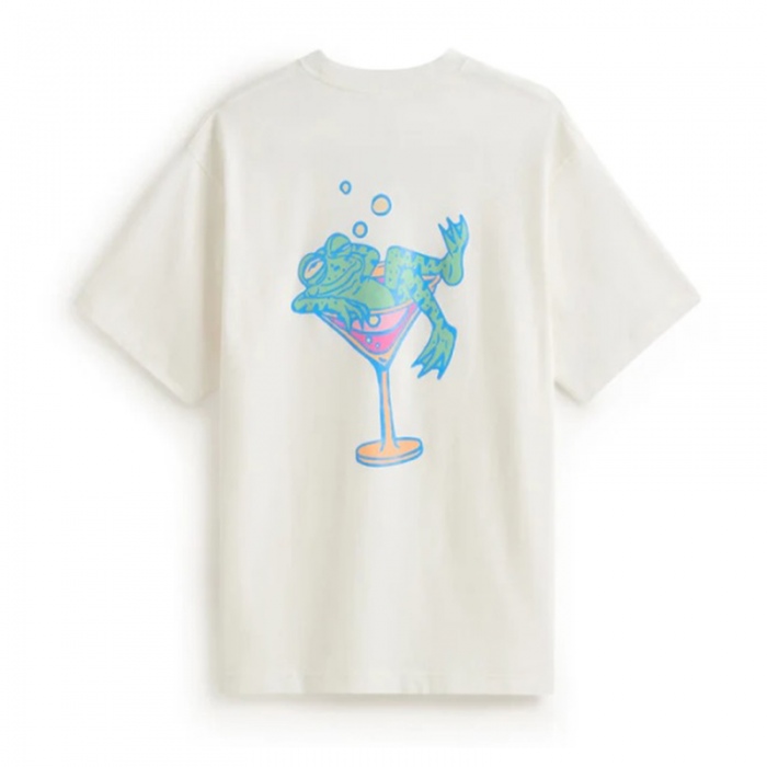 Camiseta Vans Bar Hopper SS Tee Egret VN000TQPC9F1