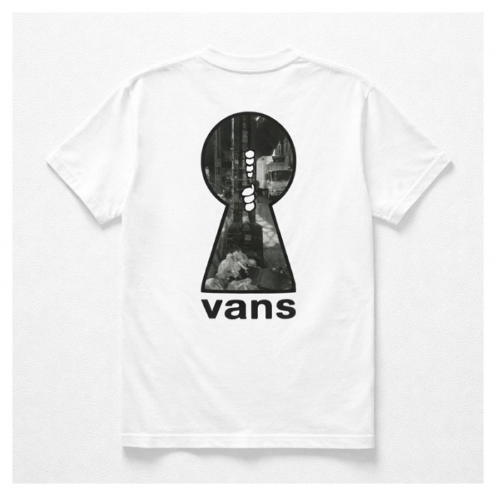 Camiseta Vans Keyhole Classic SS Tee White VN000VYFWHT
