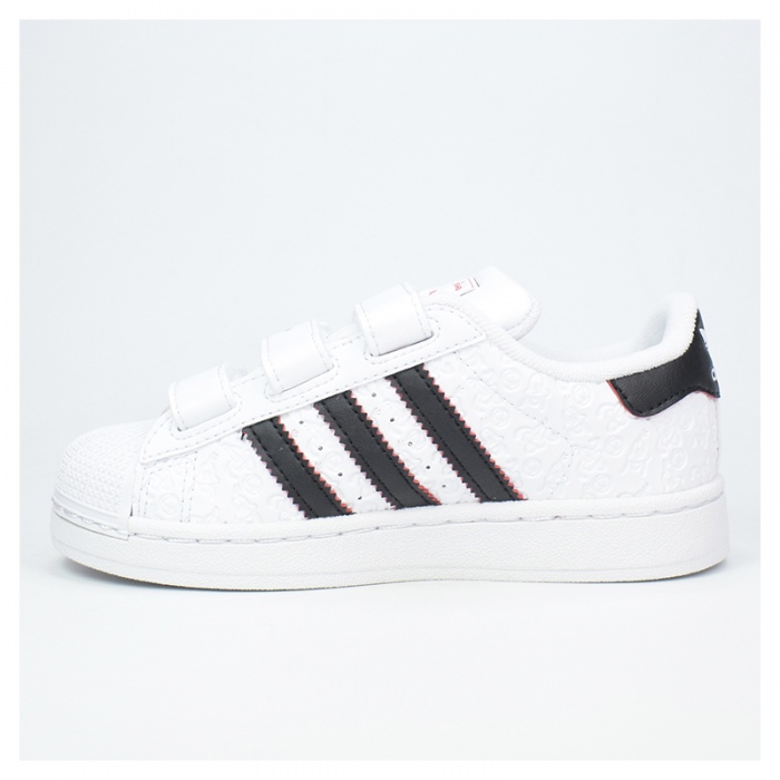Zapatillas Adidas Superstar II Disney CF C niño FtWhite/CBlack/Red IH4635