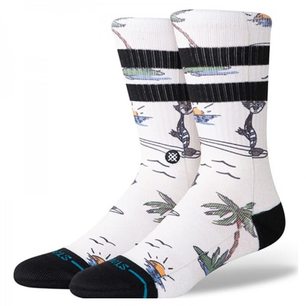 Calcetines Stance Kool Katz Surf Crew Canvas A556A25KOO-CVS