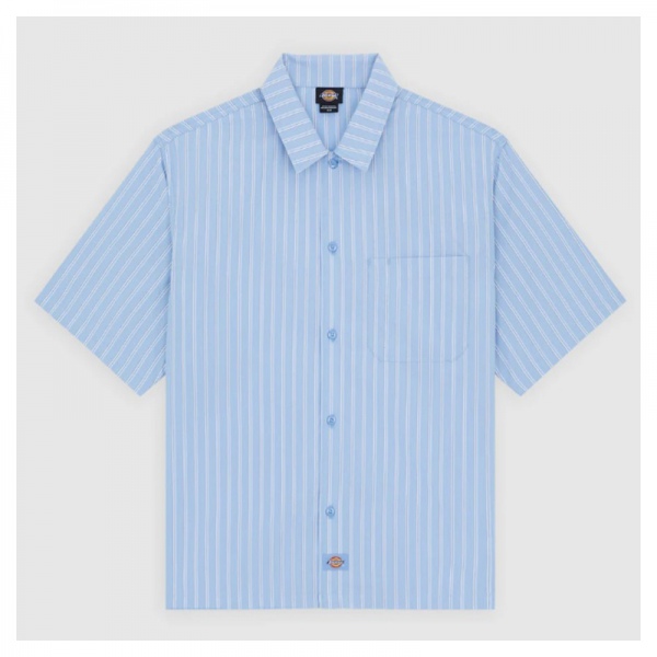 Camisa Dickies Venedocia Stripe Shirt SS Endless Sky DK0A88GUL39