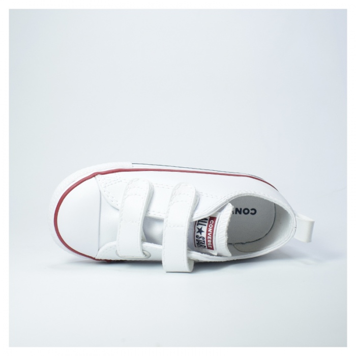 Zapatillas de niño Converse Chuck Taylor All Star 2V Leather White 748653C