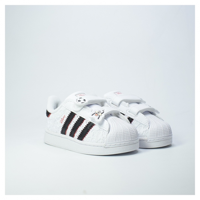 Zapatillas Adidas Superstar II Disney CF I niño FtWhite/CBlack/Red IH1744