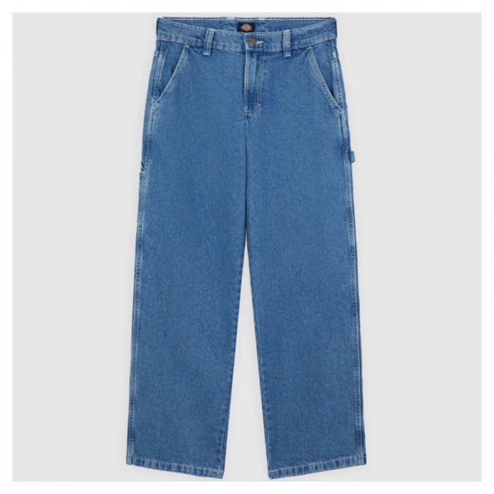Dickies Stevensville Carpenter Denim Pant Classic Blue DK0A863TCLB1