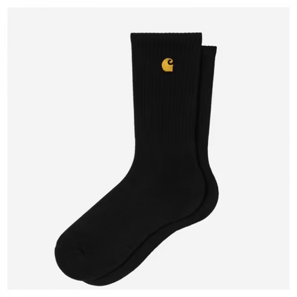 Calcetines Carhartt Wip Chase Socks Black/Gold I036747