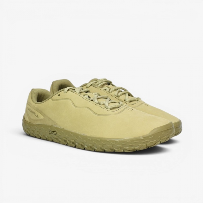 Merrell Vapor Glove 7 Leather Mens Rattan J00003330