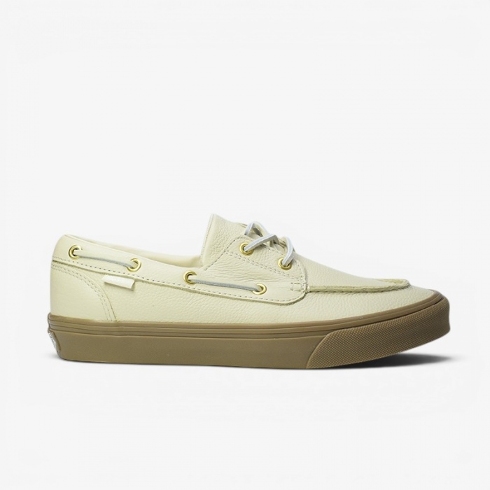 Vans 2-Eyelet Boat Shoe Leather Tan VN000Z11TAN1