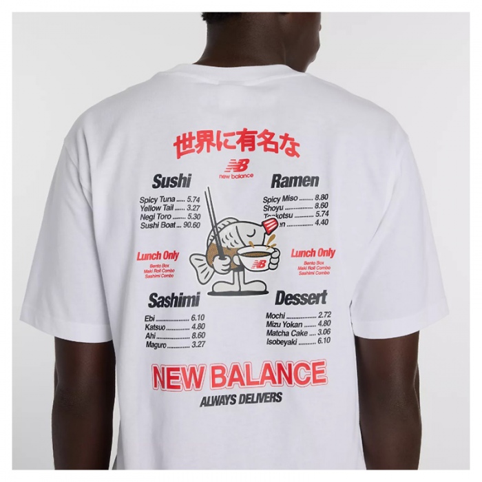 Camiseta New Balance Ramen T-Shirt White MT61H51D-WT
