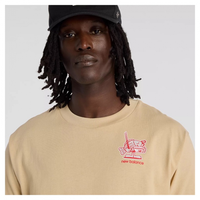 New Balance Ramen T-Shirt Toasted sesame MT61H51D-ABC