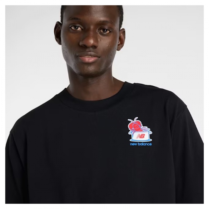 New Balance Lobster Roll T-Shirt Black MT61Y1F6-BK