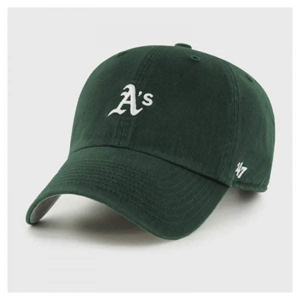 Gorra ´47 Brand Clean Up Oakland Athletics Dark Green B-BSRNR18GWS-DGB