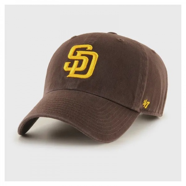 Gorra ´47 Brand Clean Up San Diego Padres Brown B-RGW21GWS-BWB