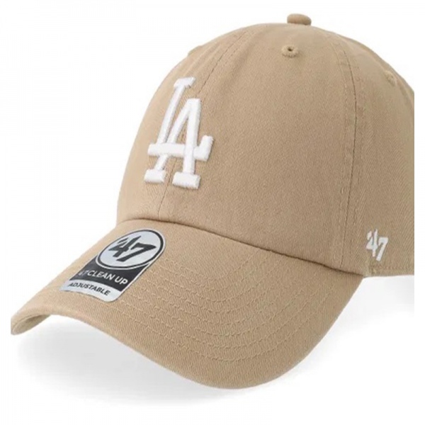 Gorra ´47 Brand Clean Up Los Angeles Dodgers Khaki B-NLRGW12GWS-KHA