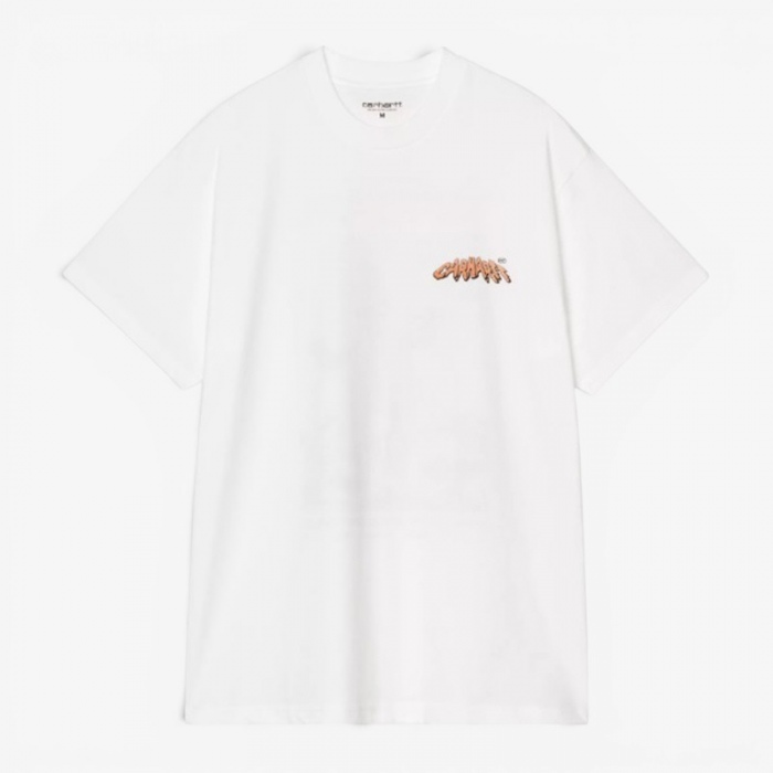 Camiseta Carhartt Wip S/S Wiptopia 2 T-Shirt White I037217