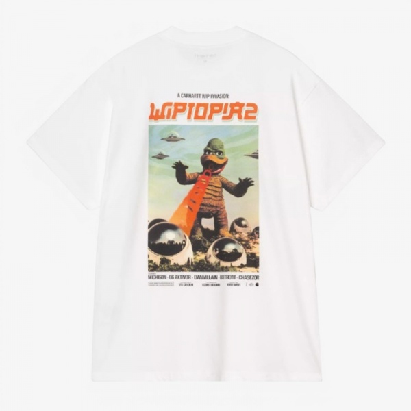 Camiseta Carhartt Wip S/S Wiptopia 2 T-Shirt White I037217